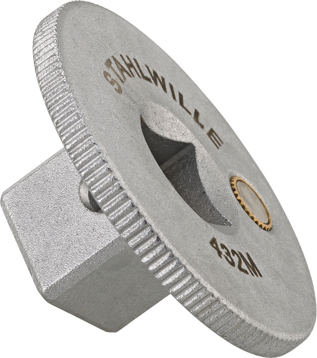 432M firkantadapter, firkant 3/8" → 1/2"