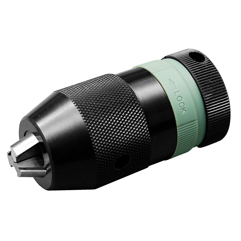 Selvspændende borepatron 1–13 mm B16 med lås