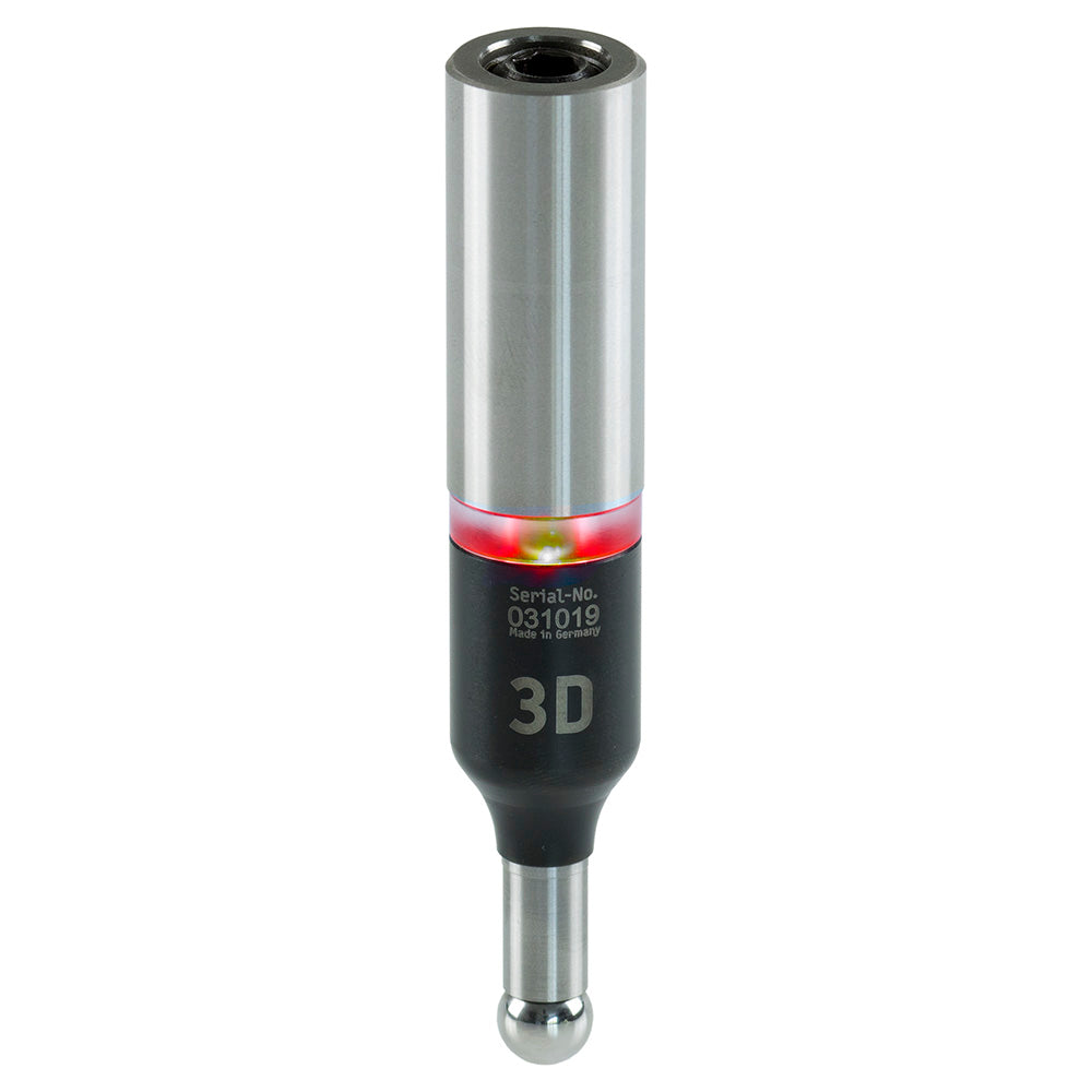 3D-kantsøger Ø10 mm optisk med Ø16 mm skaft og nøjagtighed 0,010 mm