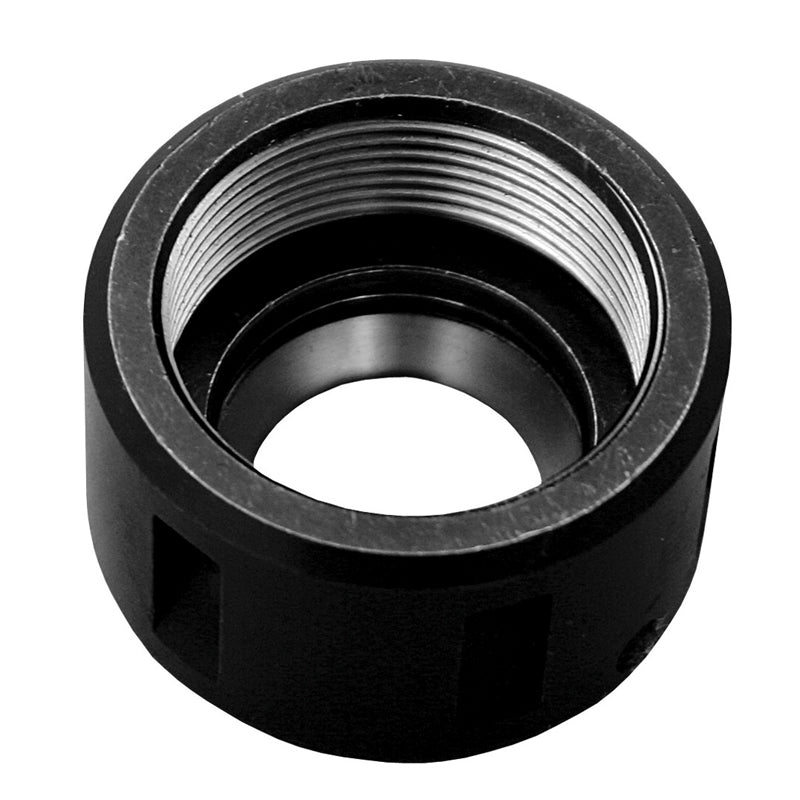 ER16A spændemøtrik Ø28 × 17,5 mm med kugleleje og gevind M22 × 1,5