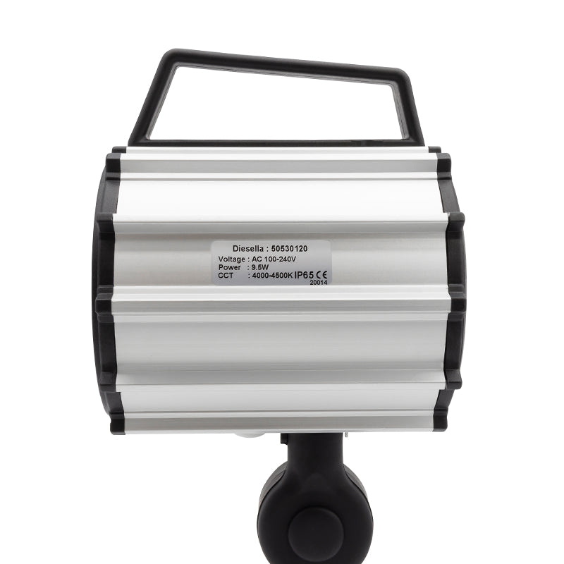 LED-maskinlys "LEO" med kort arm AC 230 V