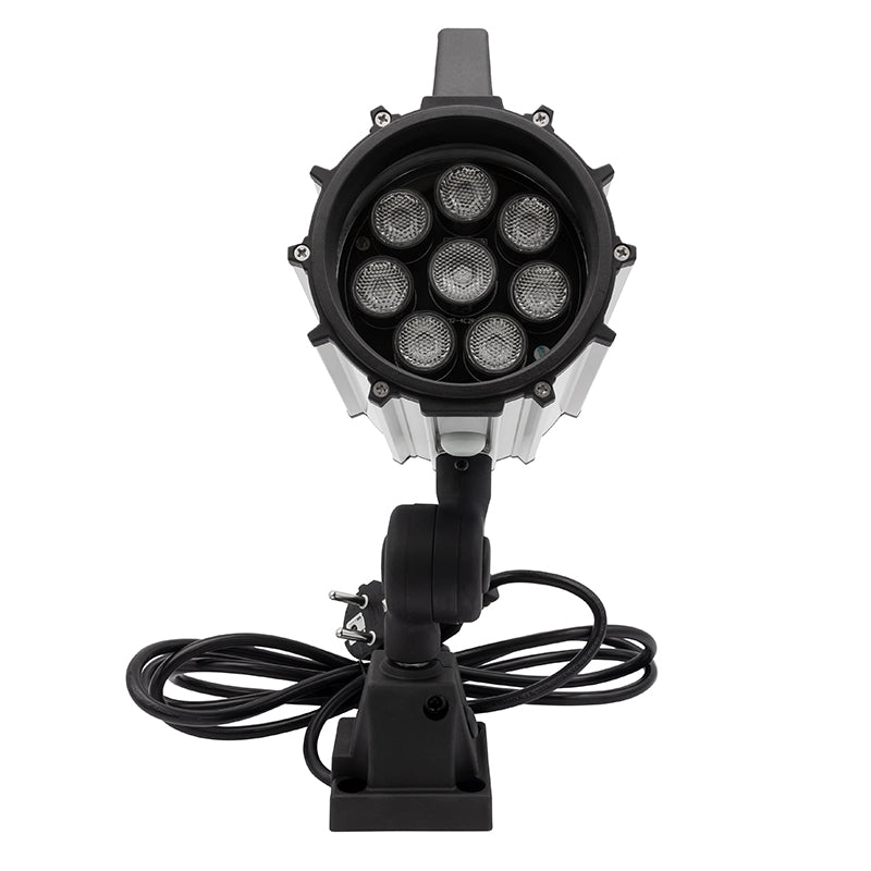 LED-maskinlys "LEO" med kort arm AC 230 V