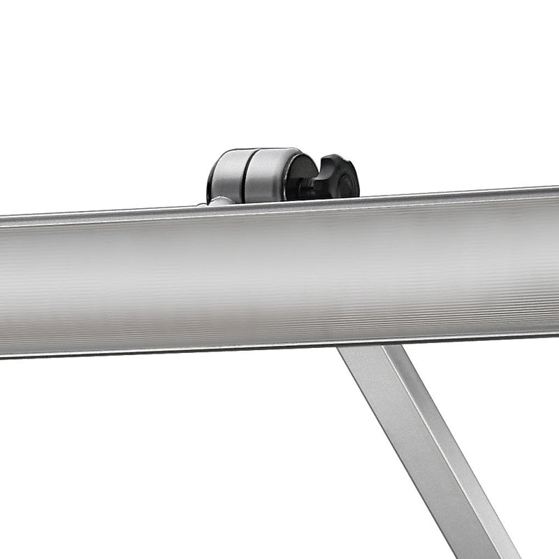 LED-arbejdslampe "X-RAY" med 400 × 430 mm arm AC 100 V-240 V
