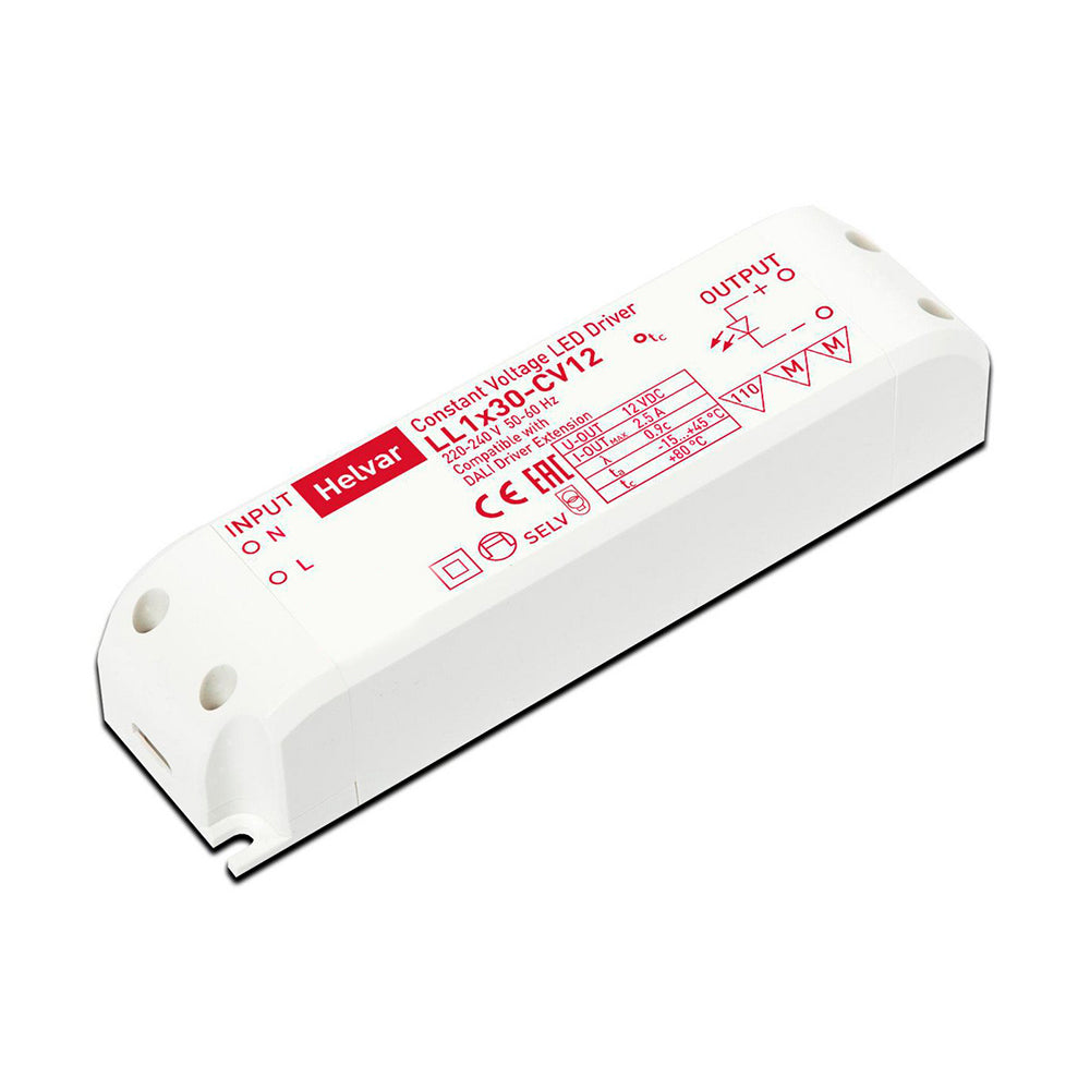 LED-driver/transformer 30 W til DC 12 V LED-maskinlys