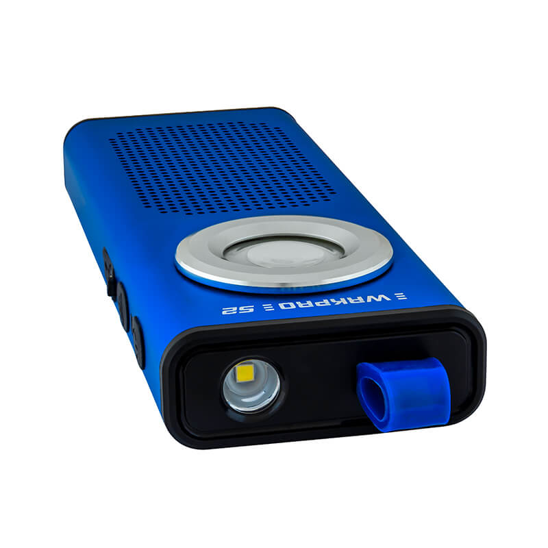 Arbejdslampe "S2" COB LED med genopladeligt batteri og 5 W Bluetooth-højttaler