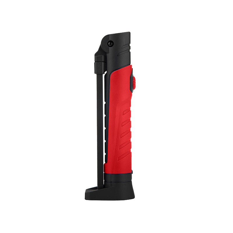 Arbejdslampe "SLIM X4" foldbar med COB LED, magnet og genopladeligt batteri