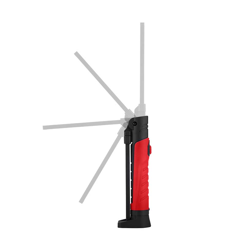 Arbejdslampe "SLIM X4" foldbar med COB LED, magnet og genopladeligt batteri