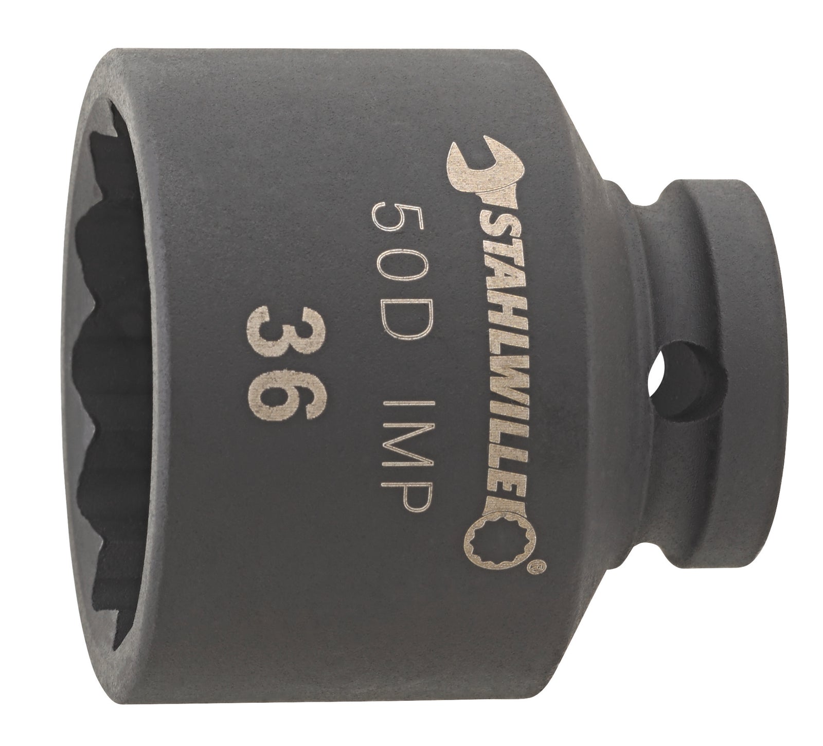 50D IMP krafttop 32 mm, firkant 1/2"