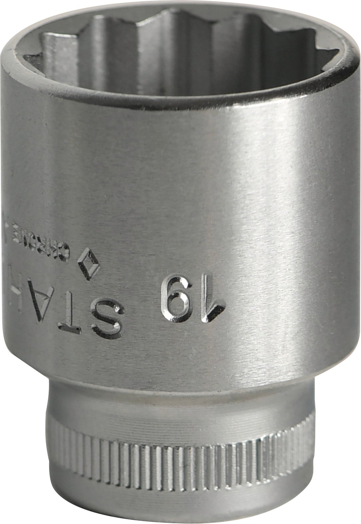45 top 19 mm, firkant 3/8"