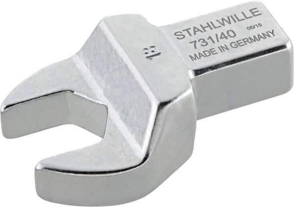 731a/40 gaffel-indstiksværktøj 7/16", indstik 14 × 18 mm