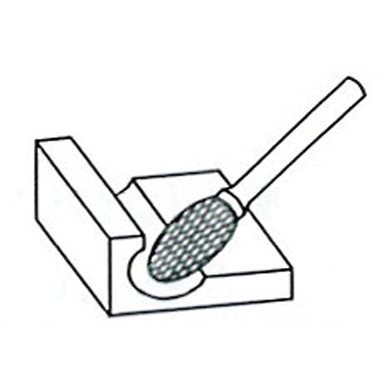 Fræsestift HM Ø6 × 10 mm form E (Speedcut) med Ø6 mm skaft