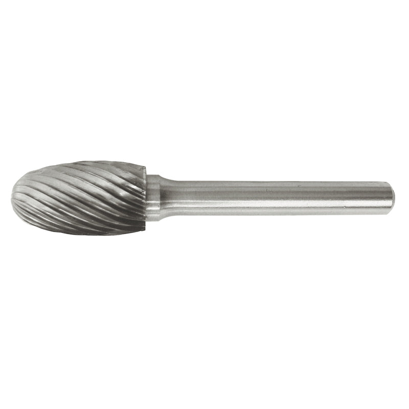 Fræsestift HM Ø8 × 13 mm form E (Single cut) med Ø6 mm skaft