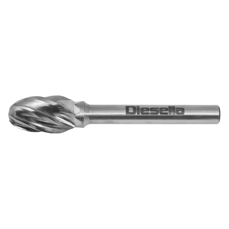 Fræsestift HM Ø8 × 13 mm form E (Alu. Cut) med Ø6 mm skaft