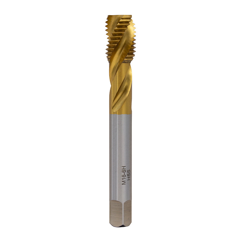 Spiraltap M16 × 2,00 HSS-TIN 35° DIN 376