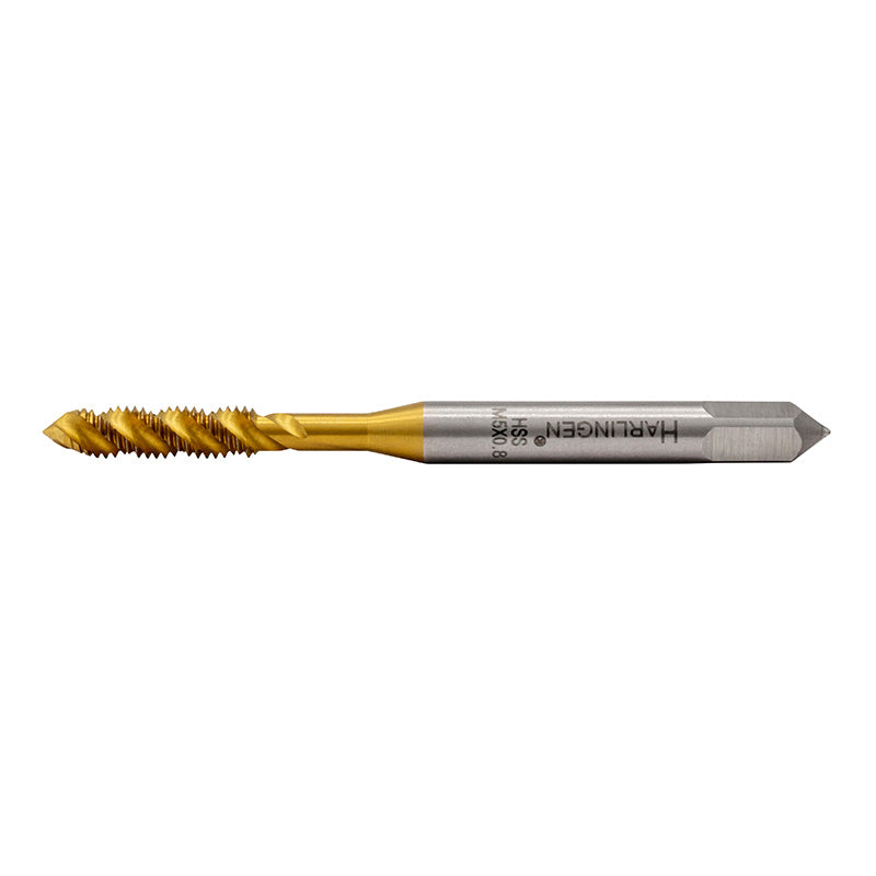 Spiraltap M5 × 0,80 HSS-TIN 45° DIN 371