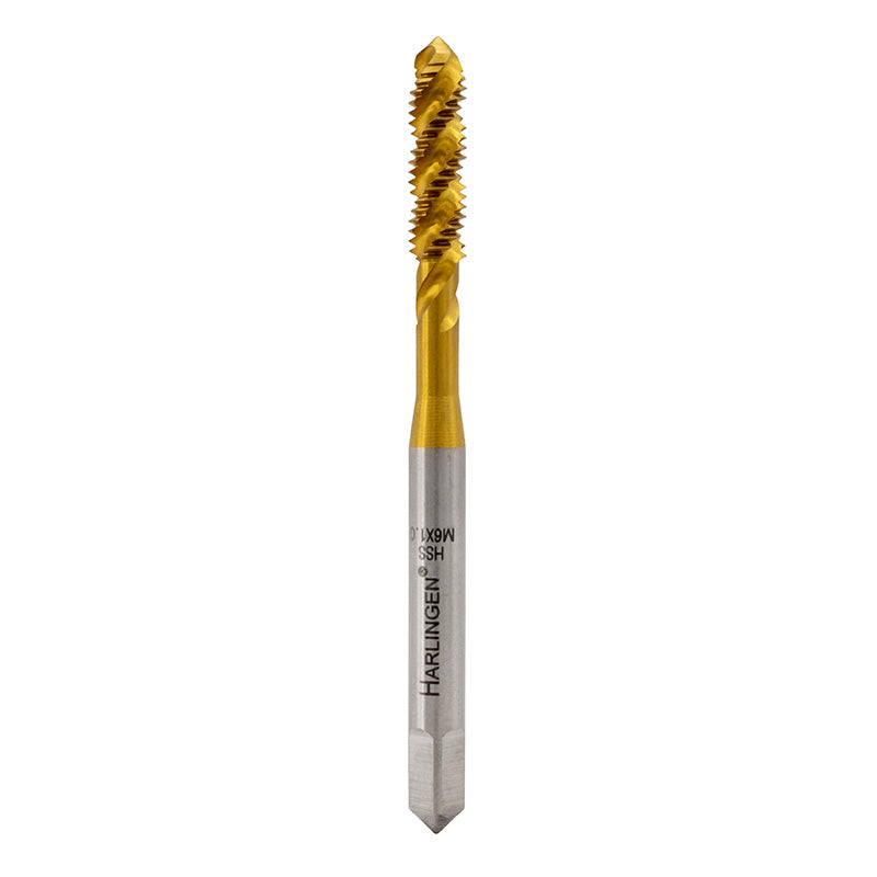 Spiraltap M6 × 1,00 HSS-TIN 45° DIN 371