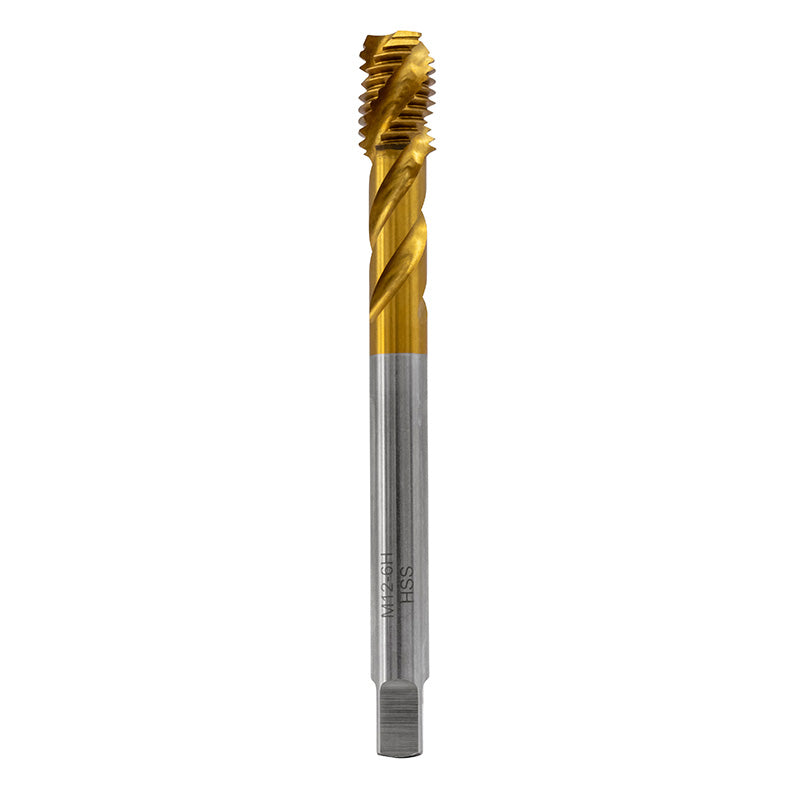 Spiraltap M12 × 1,75 HSS-TIN 45° DIN 376