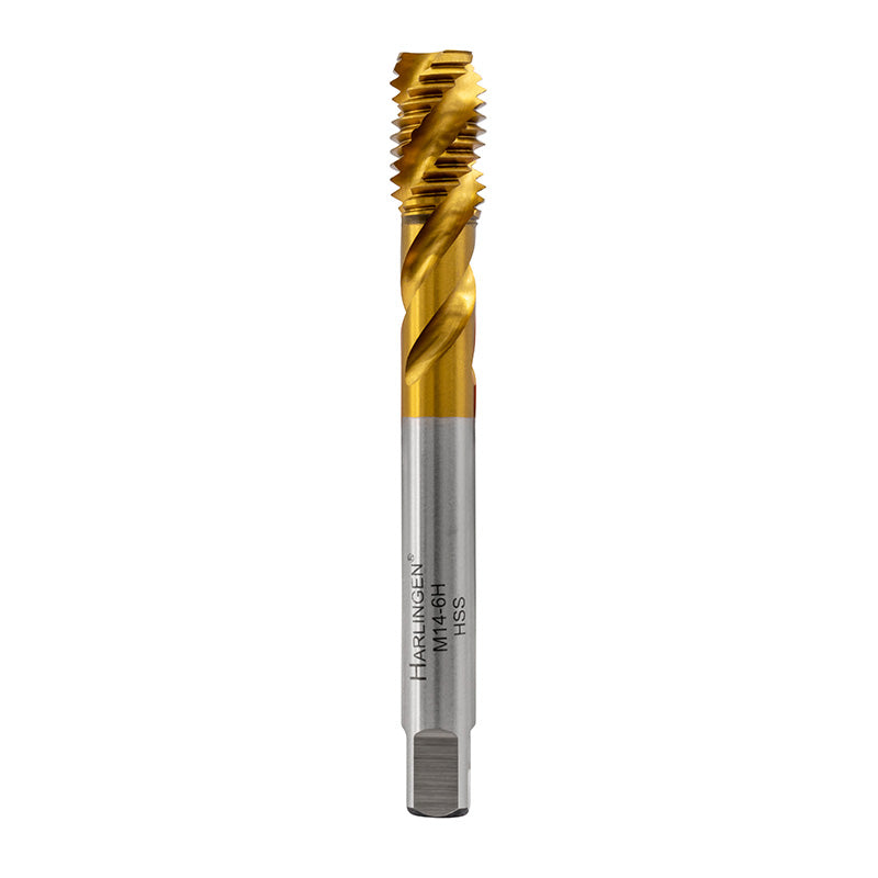 Spiraltap M14 × 2,00 HSS-TIN 45° DIN 376