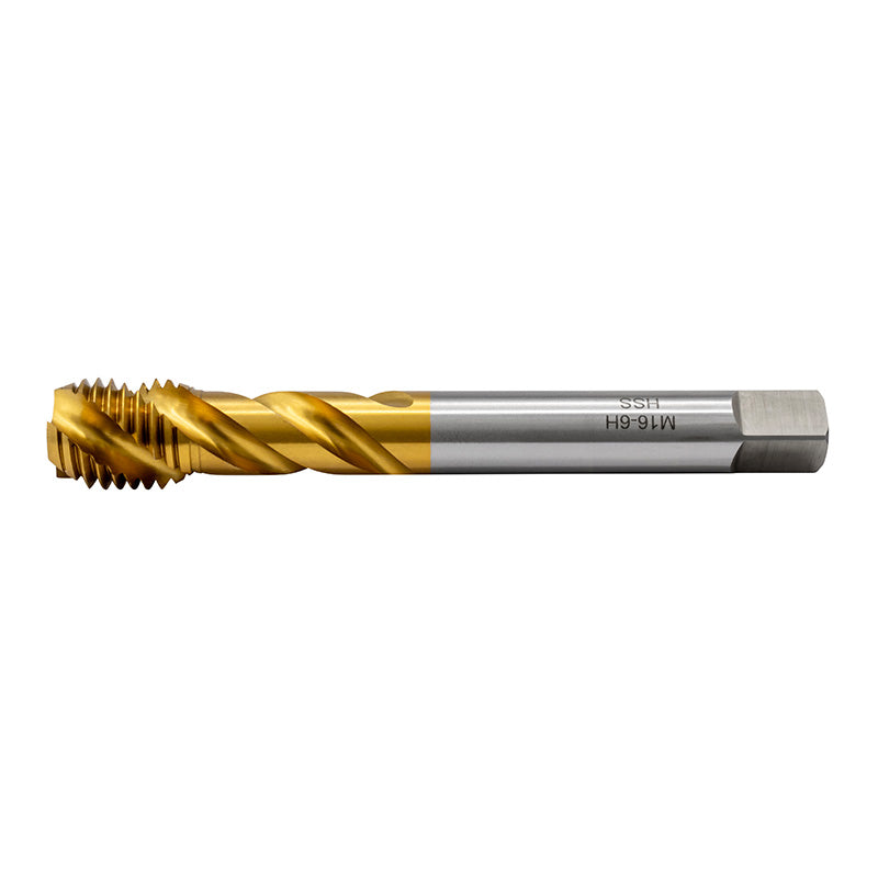Spiraltap M16 × 2,00 HSS-TIN 45° DIN 376