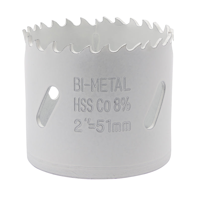 Hulsav Ø50 mm (1 31/32") HSS Bi-Metal M42 med 8% kobolt