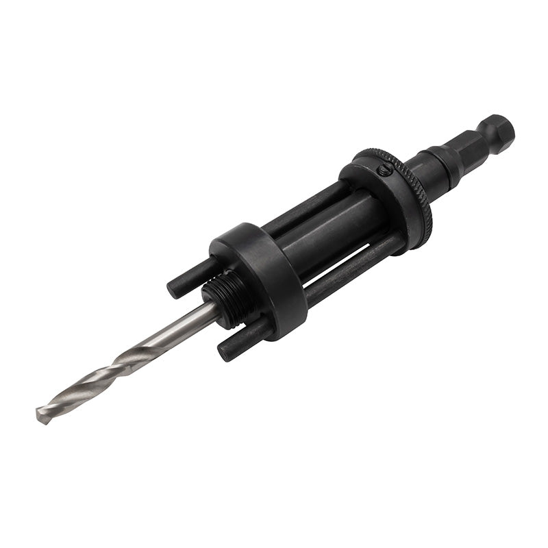 Hulsavsholder 6-kt skaft 7/16" til hulsave Ø32–250 mm med udstøder