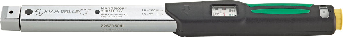 MANOSKOP 730/80 Fix momentnøgle 160–800 Nm, indstik 22 × 28 mm