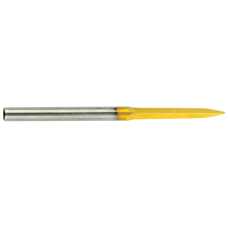 Skrabeklinge BD5012 triangulær 2,5 × 50 mm TiN-belagt