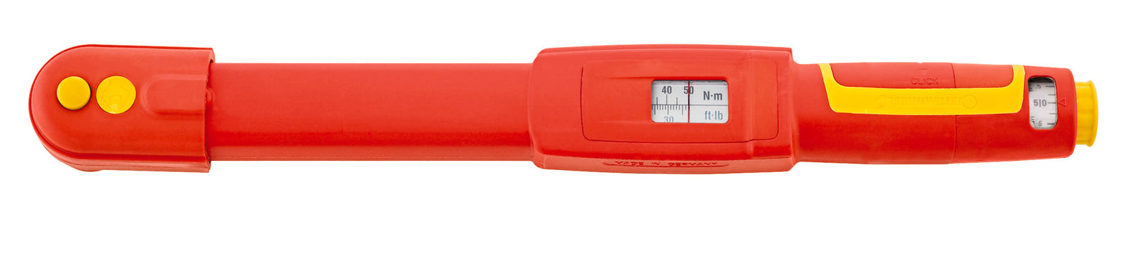 MANOSKOP 730R/5 VDE VDE-momentnøgle 10–50 Nm, indstik 9 × 12 mm