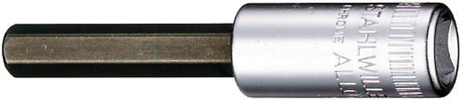 44 skruetrækkertop 6 mm, firkant 1/4"