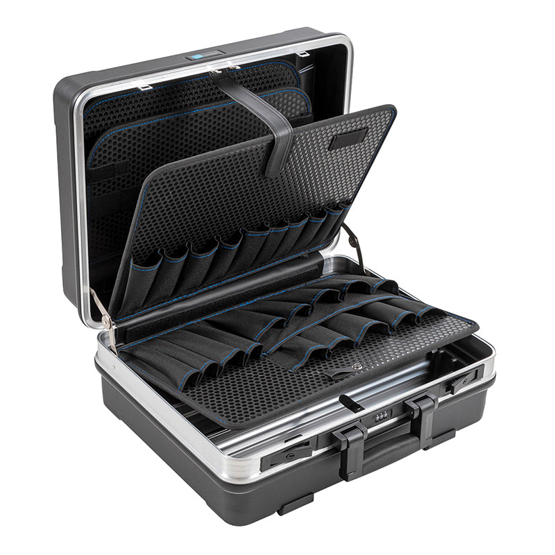 FLEX værktøjskuffert 470 × 365 × 200 mm, 34,3 l, model 120.03/P (Pockets)