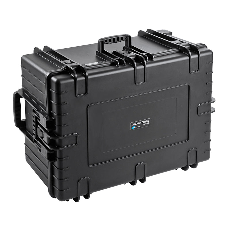 OUTDOOR-kuffert (tom, sort) 770 × 540 × 378 mm, 157 l, model 7800/B/EMPTY