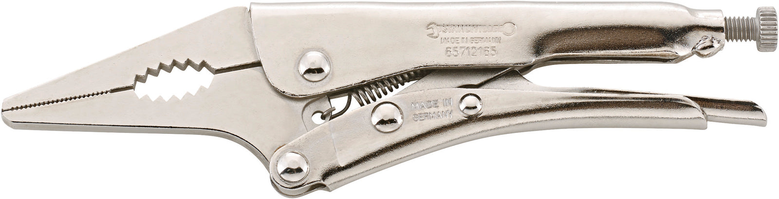 6571 gribetang med lange kæber 165 mm
