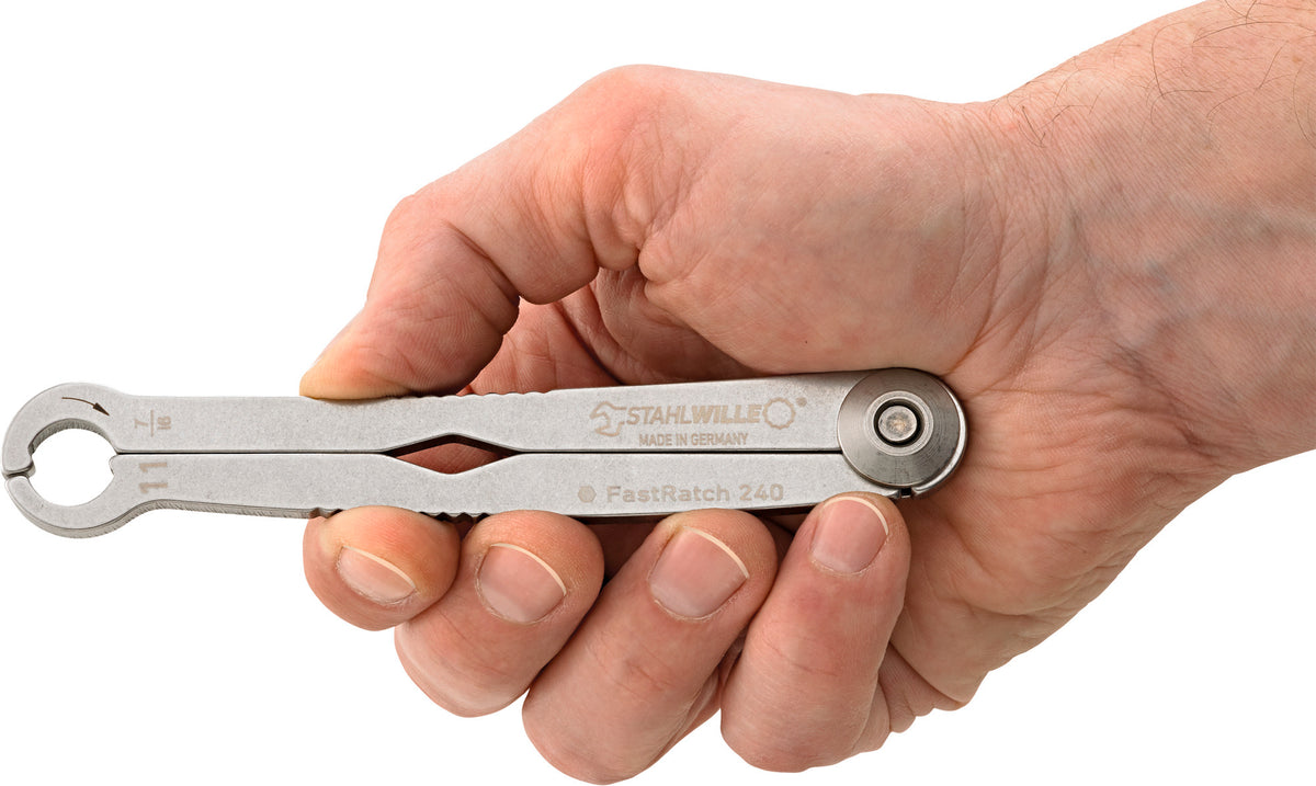FastRatch 240 åben ringskraldenøgle 11 mm (7/16")