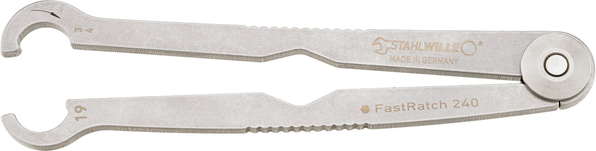 FastRatch 240 åben ringskraldenøgle 19 mm (3/4")