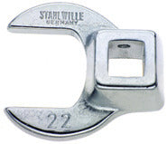 540 kragefodsnøgle 22 mm, firkant 3/8"