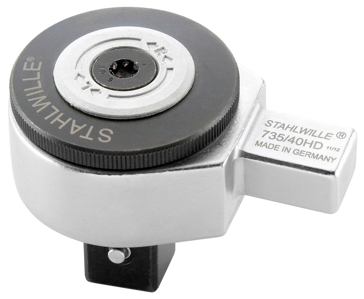 735/40HD fintandet indstiksskralde firkant 3/4", indstik 14 × 18 mm