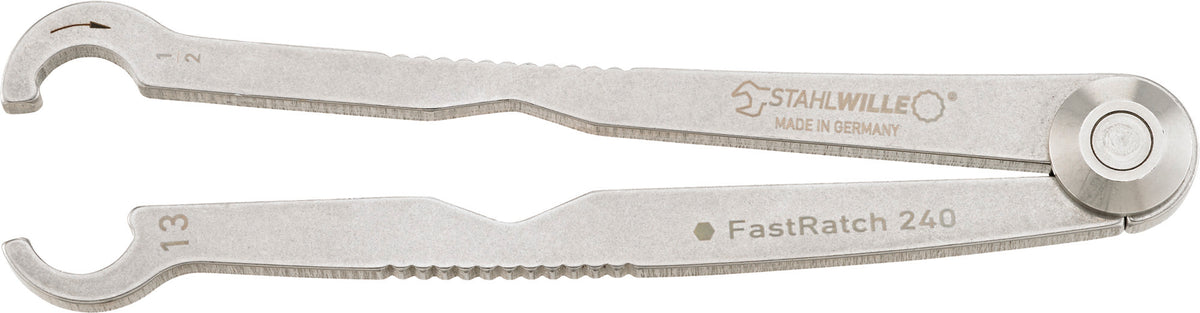 FastRatch 240 åben ringskraldenøgle 13 mm (1/2")