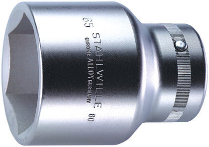 60 top 75 mm, firkant 1"