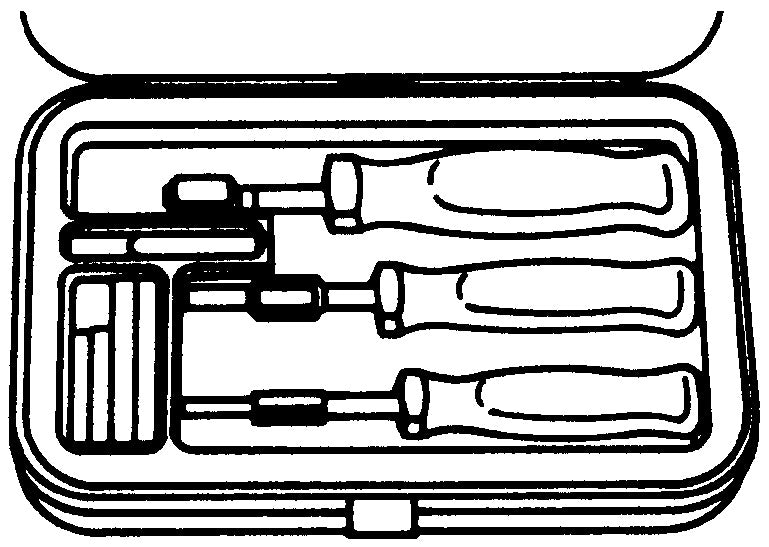 KABELEX 1560 demontageværktøjssæt til stik, 10 dele