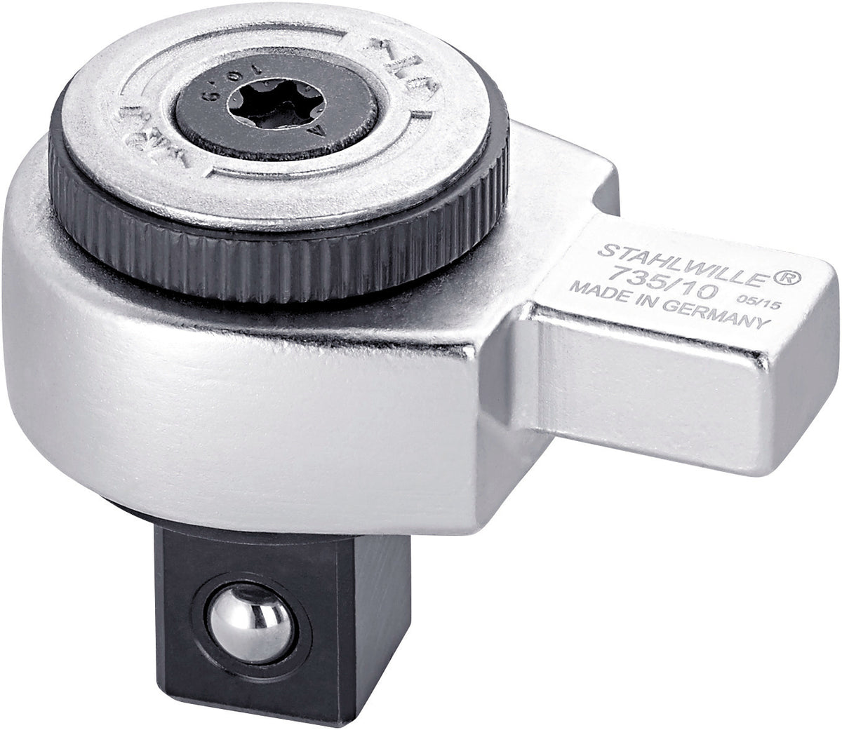 735/10 fintandet indstiksskralde firkant 1/2", indstik 9 × 12 mm