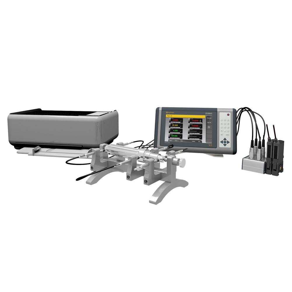 Digitalt display D300S-4 med 4 probeindgange og 6 USB-indgange