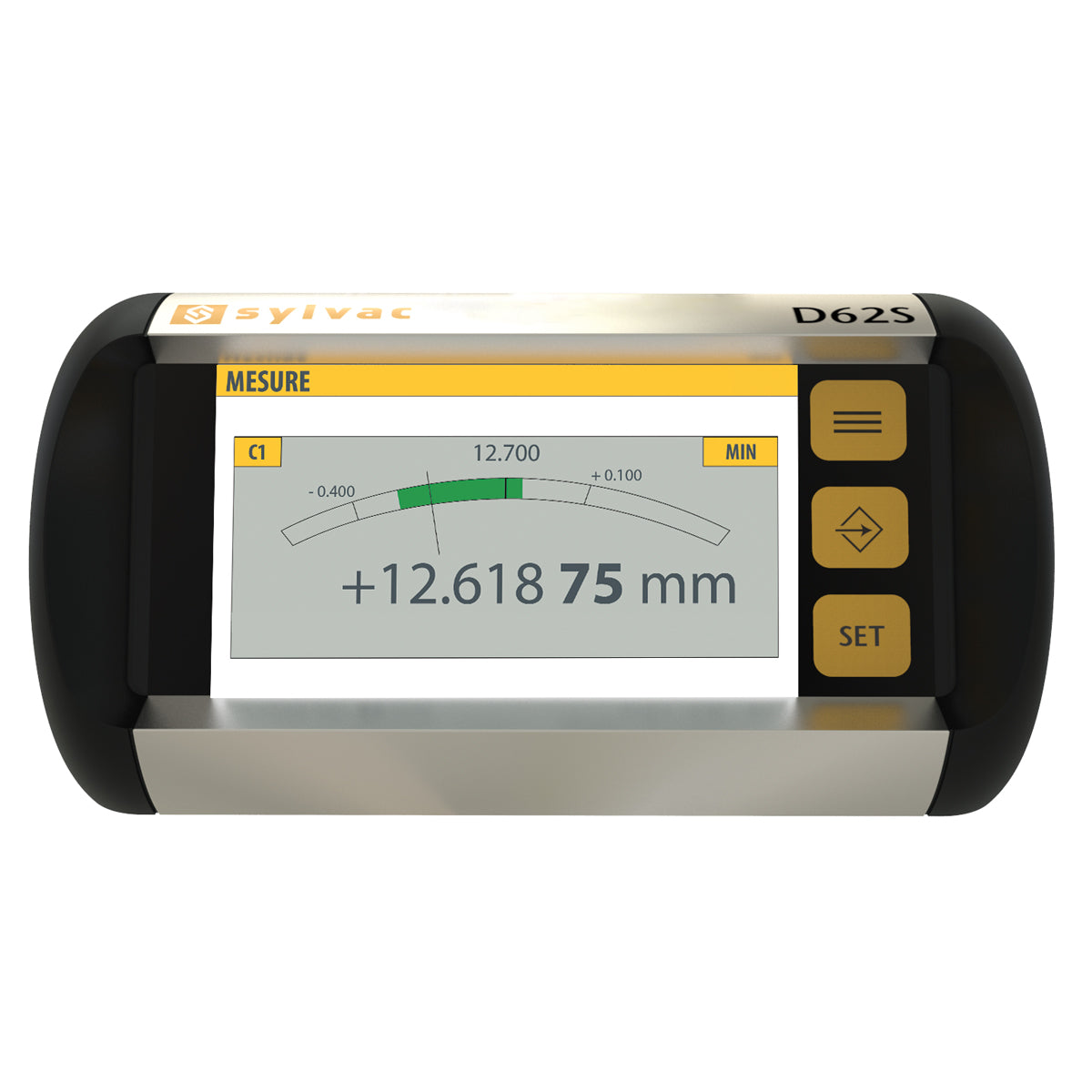 Digitalt display D62S til P12D Absolute digital probe med M8-tilslutning (uden Bluetooth)