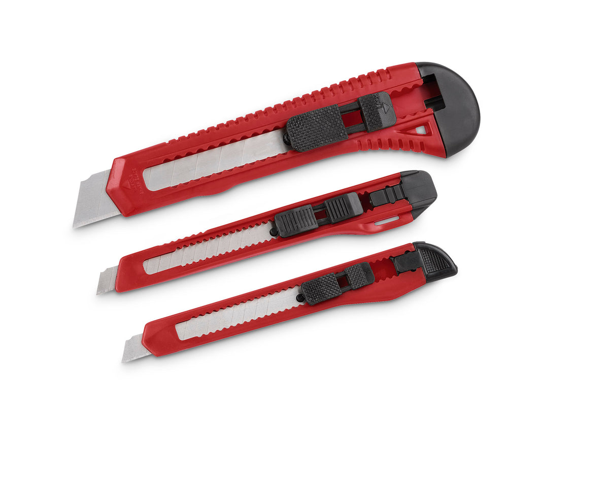 Cutterknivsæt 3 dele 9/18mm