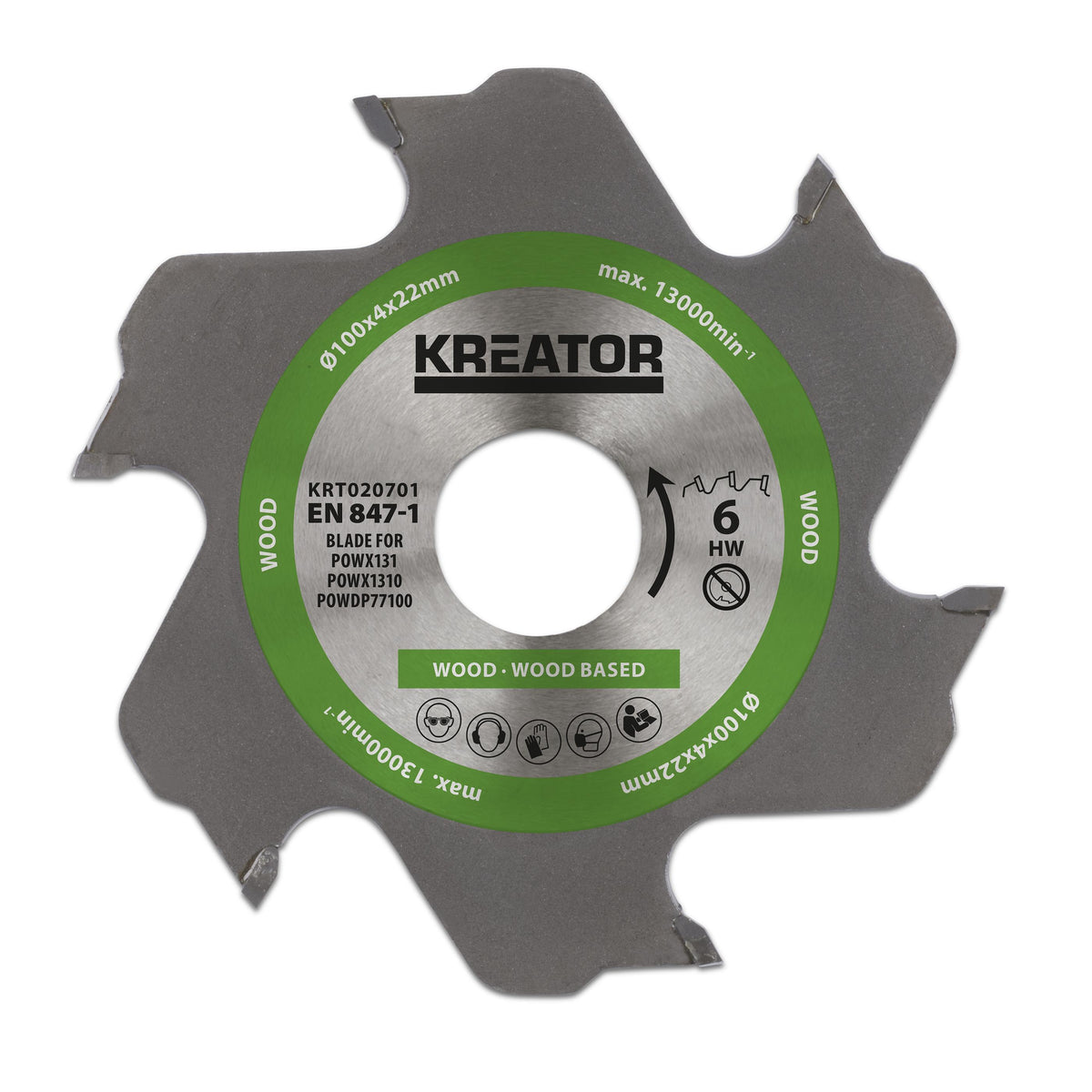 Klinge100 mm til lamelfræser