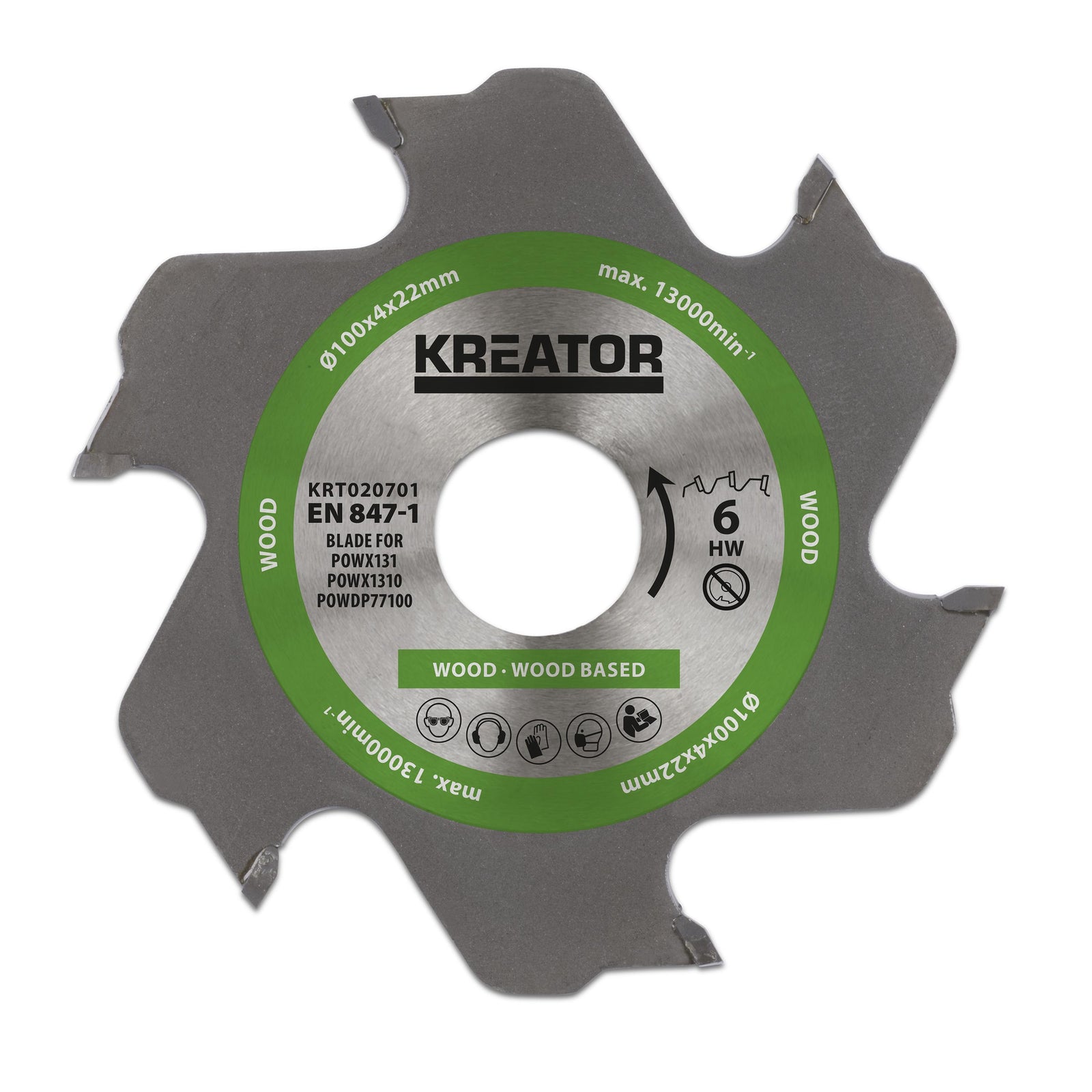 Klinge100 mm til lamelfræser