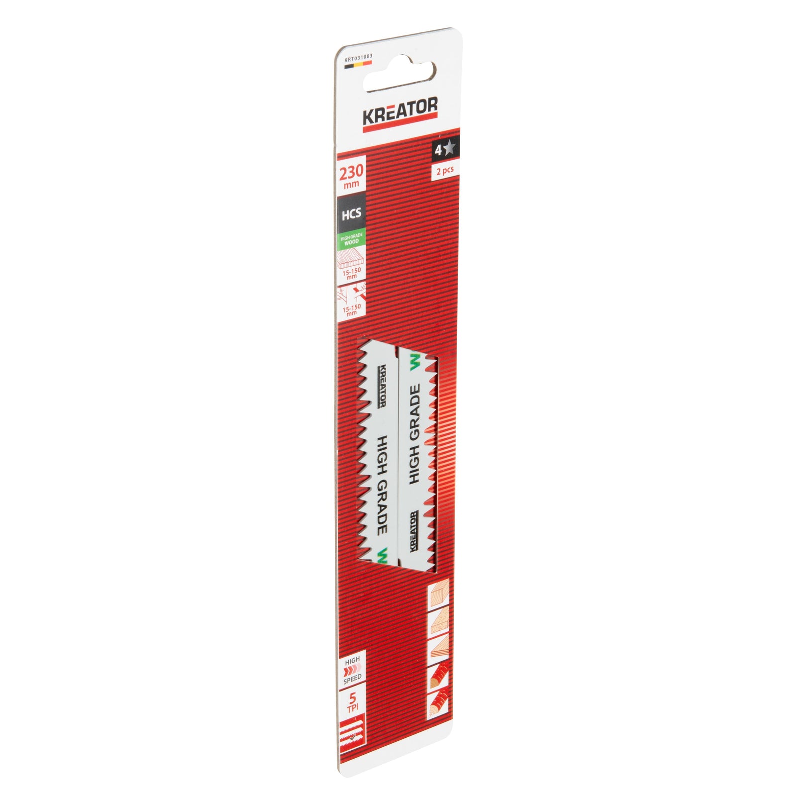 Bajonetsavklinger 230 mm til træ  2 stk