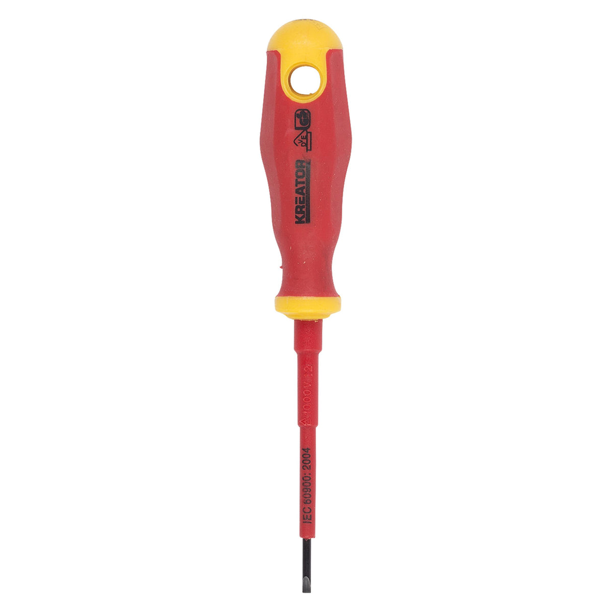 Skruetrækker VDE 1000 Volt med lige kærv 2,5x75 mm