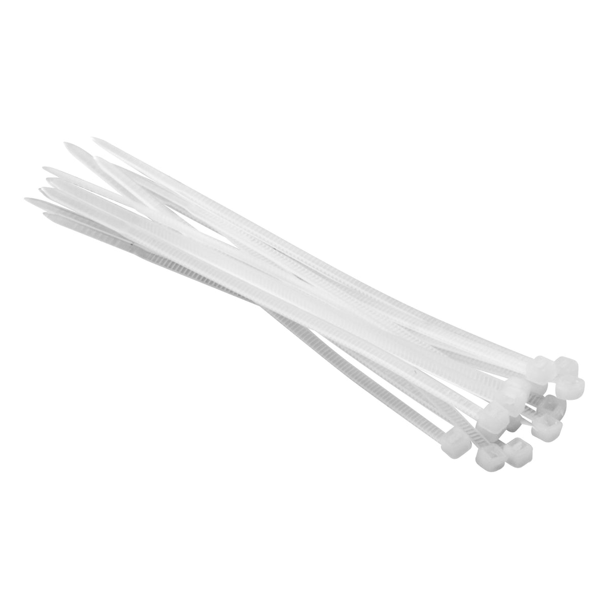 Kabelstrips hvid 2,5 x 90 mm - 100 stk.