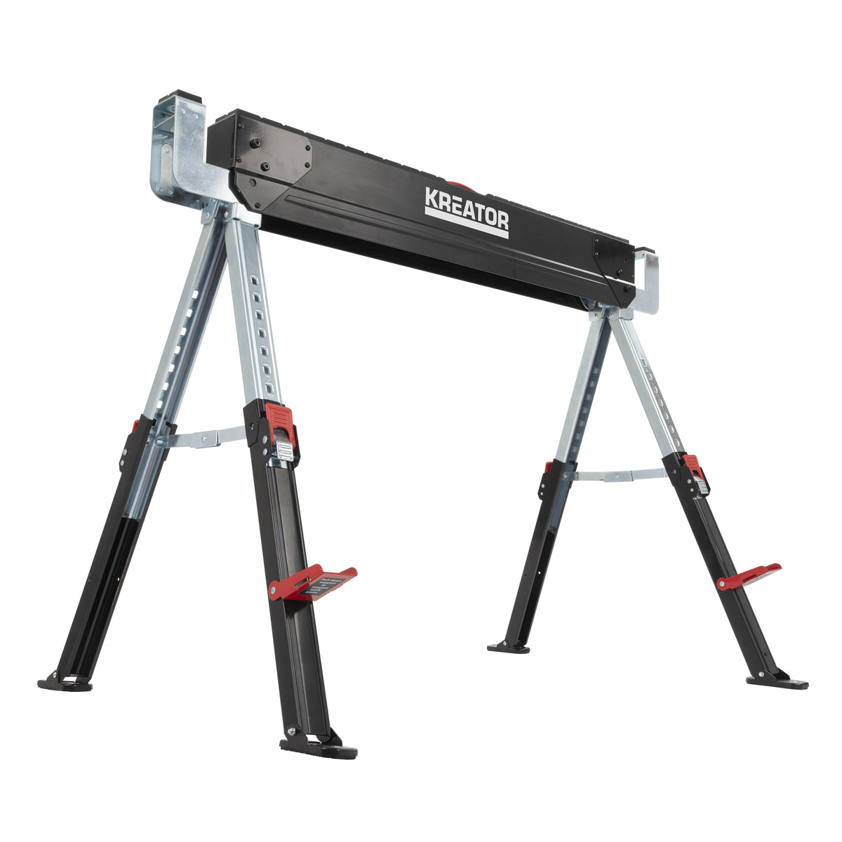 Arbejdsbuk justerbar 62-82 cm foldbar