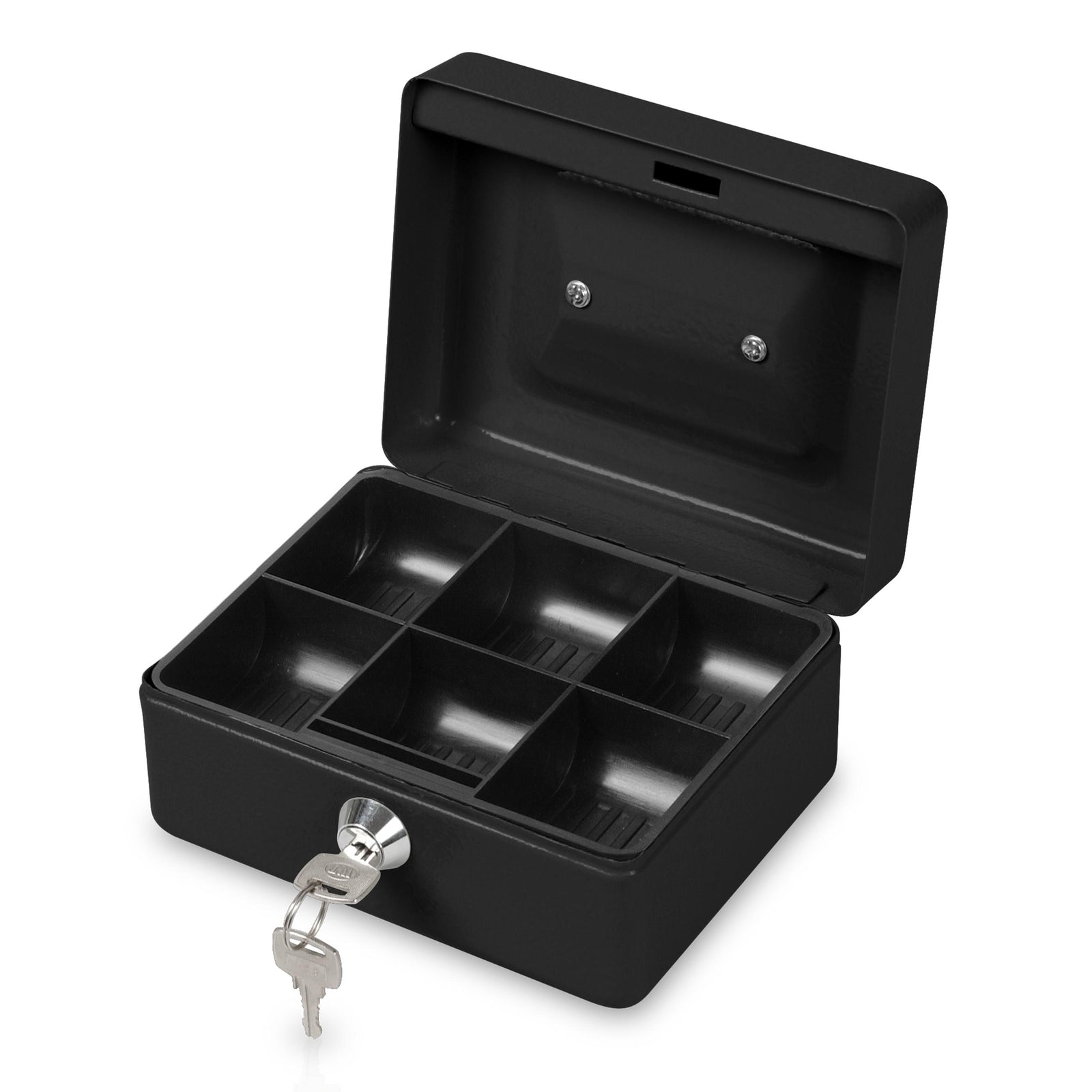 Pengeboks med 6 rum - 152 mm x 118 mm x 80 mm